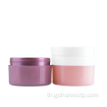 พลาสติก PP Round Cosmetic Care Cream Jaram jar